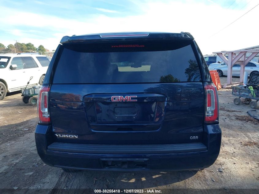 2018 GMC Yukon Slt VIN: 1GKS1BKC9JR317611 Lot: 38255418