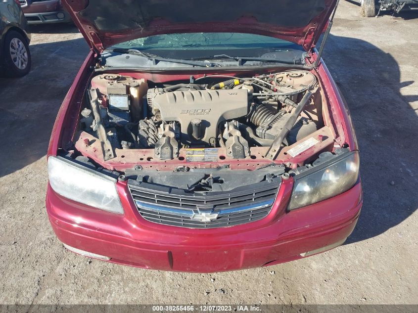 2005 Chevrolet Impala Ls VIN: 2G1WH52KX59319877 Lot: 38255456