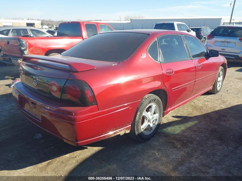 2005 Chevrolet Impala Ls VIN: 2G1WH52KX59319877 Lot: 38255456
