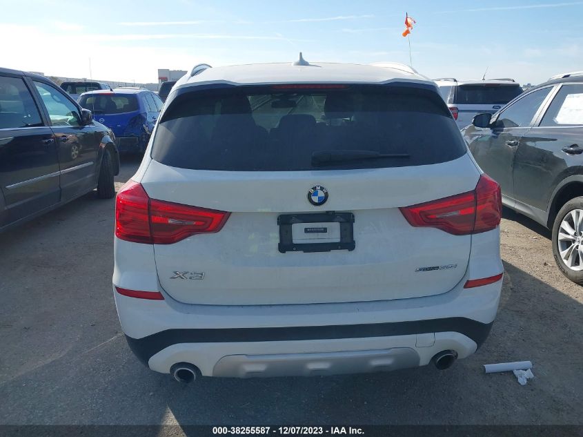 5UXTR7C54KLF25083 2019 BMW X3 Sdrive30I