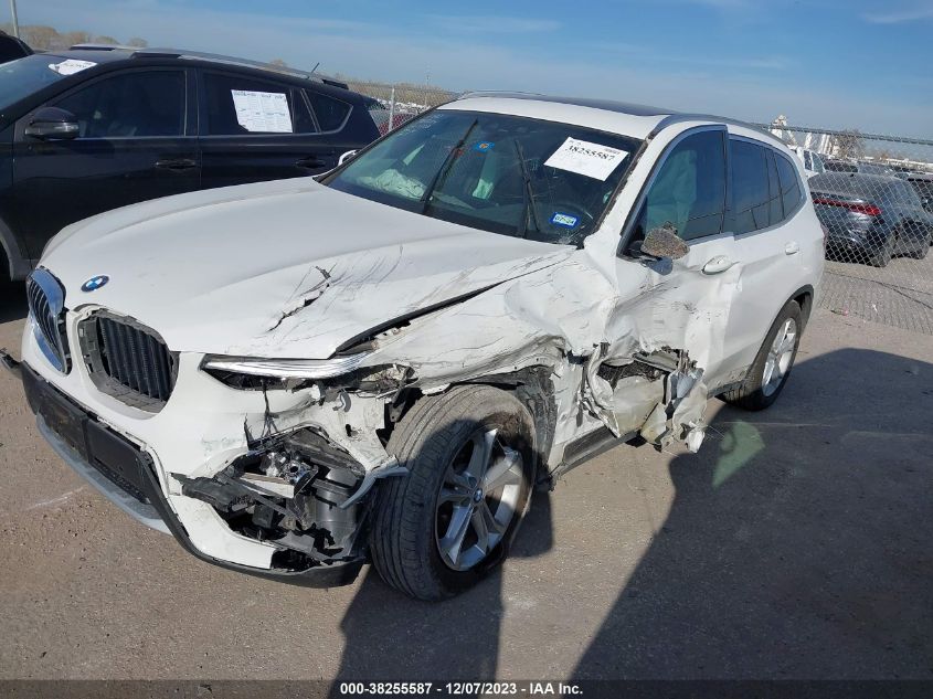 5UXTR7C54KLF25083 2019 BMW X3 Sdrive30I