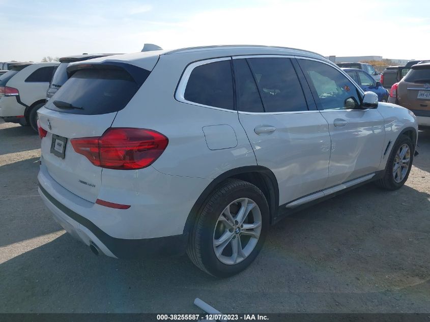 5UXTR7C54KLF25083 2019 BMW X3 Sdrive30I