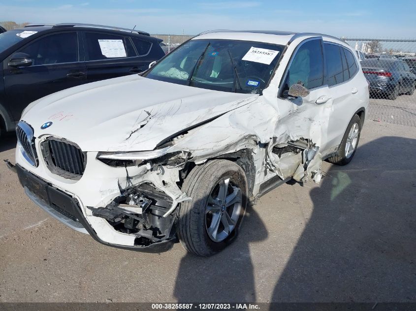 2019 BMW X3 Sdrive30I VIN: 5UXTR7C54KLF25083 Lot: 38255587