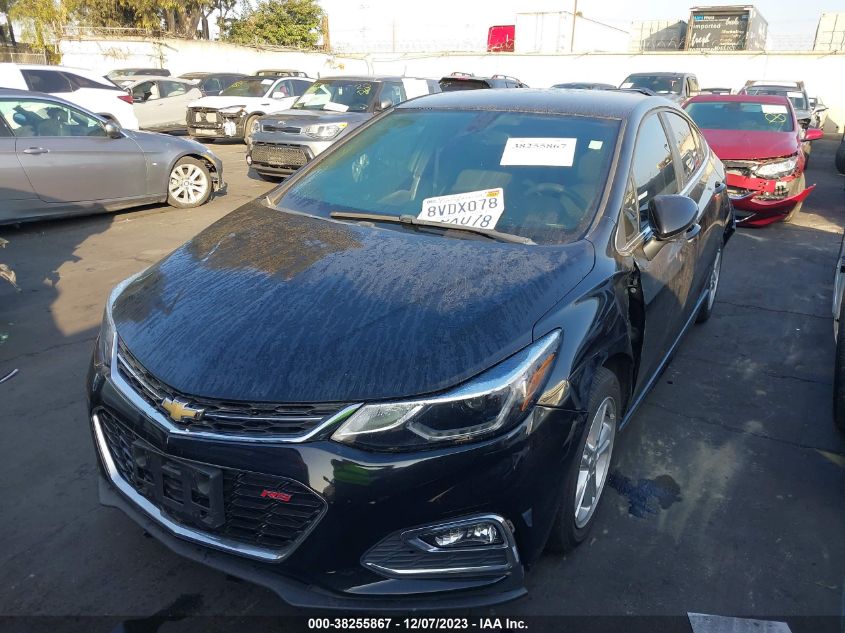 2018 Chevrolet Cruze Lt Auto VIN: 1G1BE5SM4J7143722 Lot: 38255867