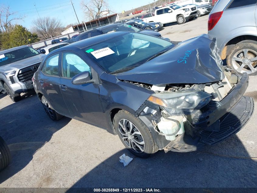 2015 Toyota Corolla Le VIN: 5YFBURHEXFP306137 Lot: 38255949