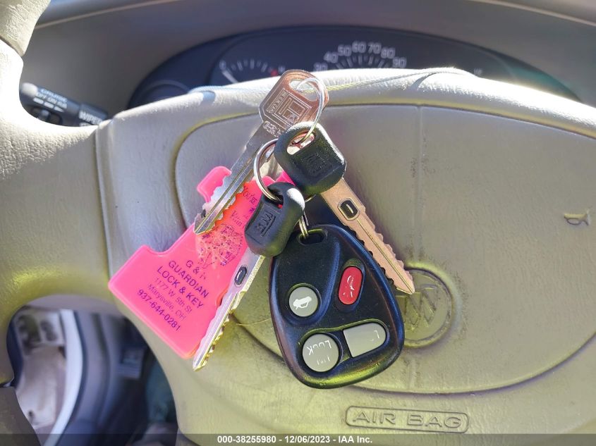 1999 Buick Century Custom VIN: 2G4WS52M7X1632621 Lot: 38255980