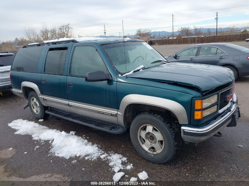 1998 GMC Suburban 1500 Sl VIN: 1GKFK16RXWJ713382 Lot: 38256013