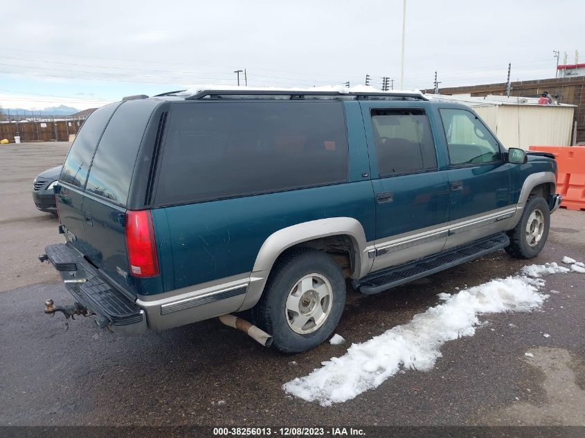 1998 GMC Suburban 1500 Sl VIN: 1GKFK16RXWJ713382 Lot: 38256013