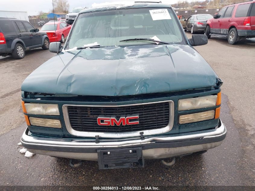 1998 GMC Suburban 1500 Sl VIN: 1GKFK16RXWJ713382 Lot: 38256013