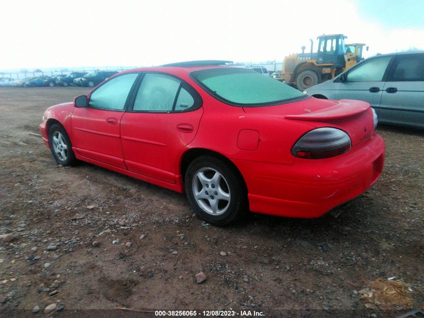 1998 Pontiac Grand Prix Gt VIN: 1G2WP5211WF339160 Lot: 38256065