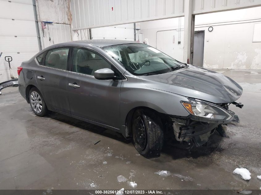 2016 Nissan Sentra S VIN: 3N1AB7AP2GY284091 Lot: 38256126