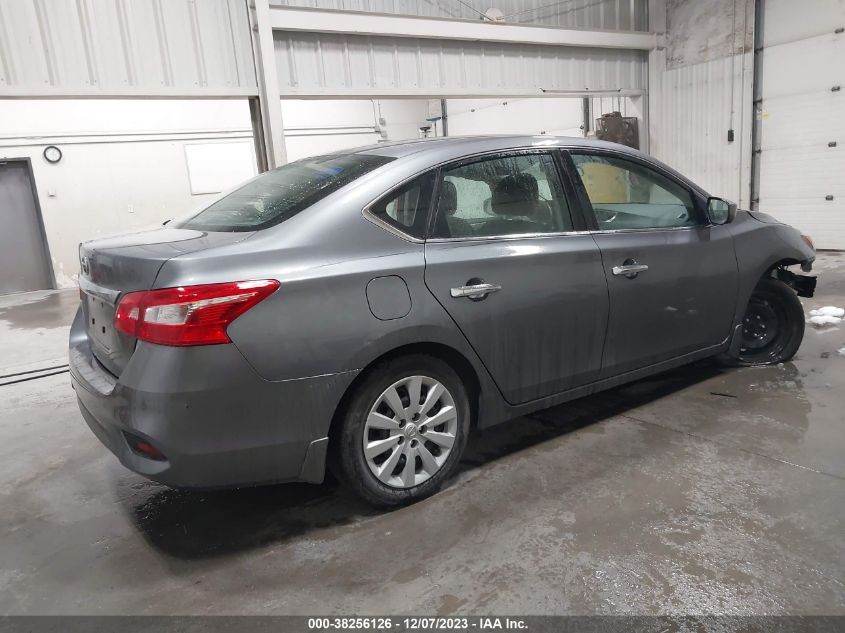 2016 Nissan Sentra S VIN: 3N1AB7AP2GY284091 Lot: 38256126