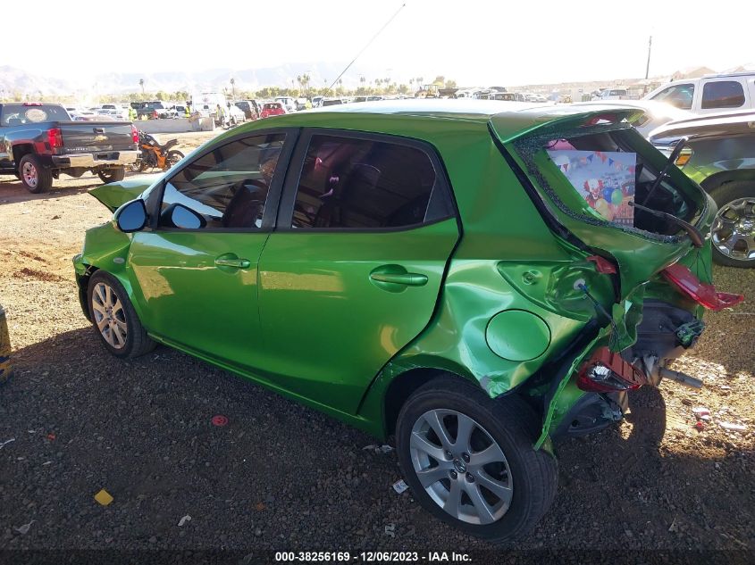 2012 Mazda Mazda2 Touring VIN: JM1DE1LZ0C0142761 Lot: 38256169