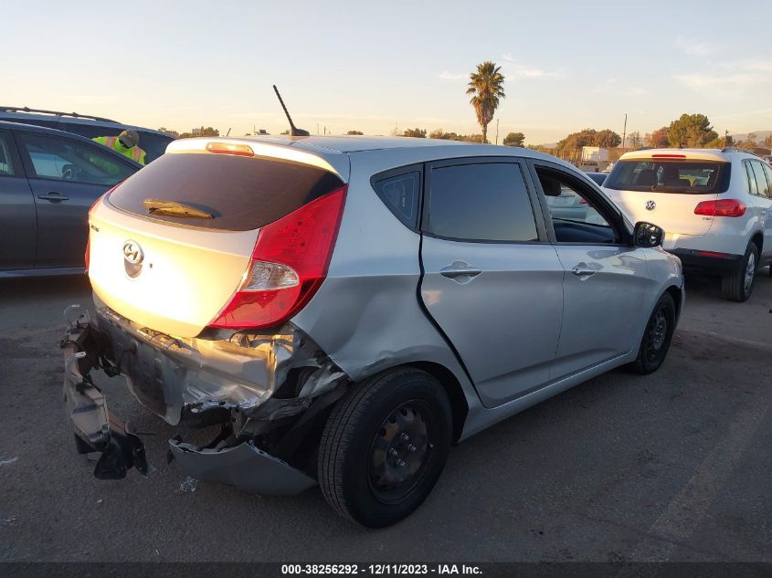 2013 Hyundai Accent Gs VIN: KMHCT5AE1DU131928 Lot: 38256292