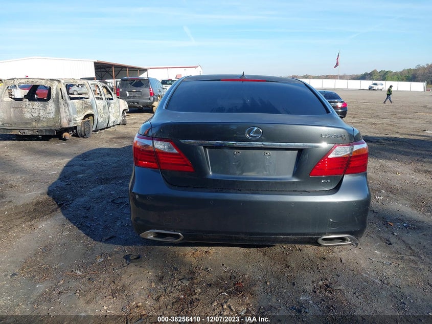 2011 Lexus Ls 460 VIN: JTHCL5EF8B5009998 Lot: 38256410