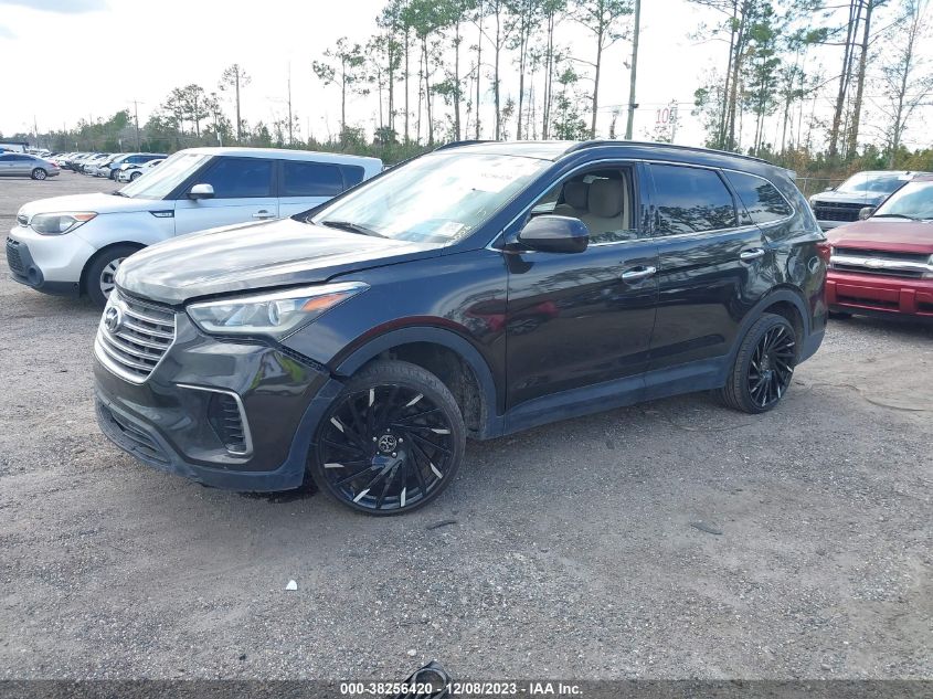 2017 Hyundai Santa Fe Se VIN: KM8SM4HF4HU197168 Lot: 38256420