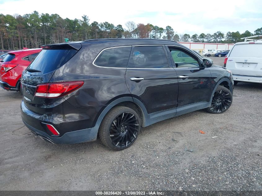 2017 Hyundai Santa Fe Se VIN: KM8SM4HF4HU197168 Lot: 38256420