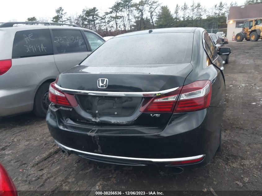 2016 Honda Accord Ex-L V-6 VIN: 1HGCR3F82GA010875 Lot: 38256536