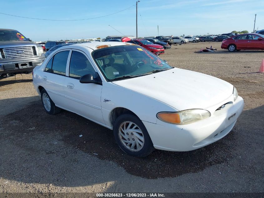 1998 Ford Escort Se VIN: 1FAFP13P6WW242422 Lot: 38256623