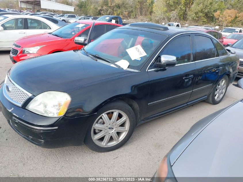 2006 Ford Five Hundred Limited VIN: 1FAHP25196G142784 Lot: 38256732