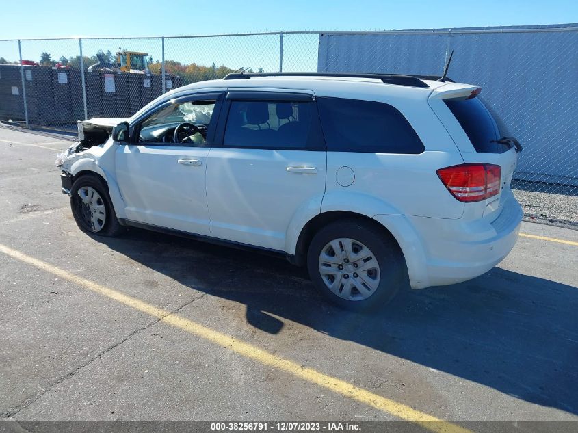 2020 Dodge Journey Se Value VIN: 3C4PDCAB5LT207091 Lot: 38256791