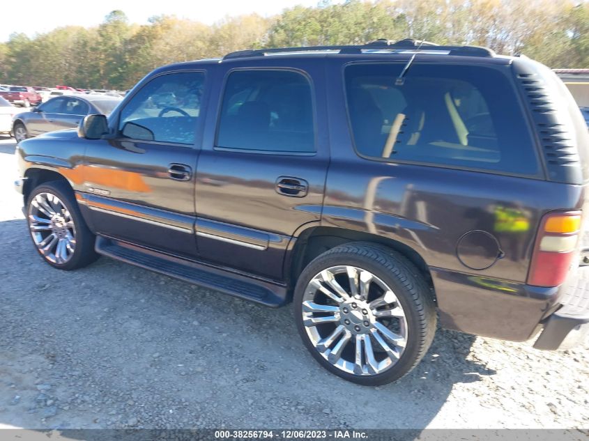 2001 Chevrolet Tahoe Lt VIN: 1GNEK13T31J180427 Lot: 39777603