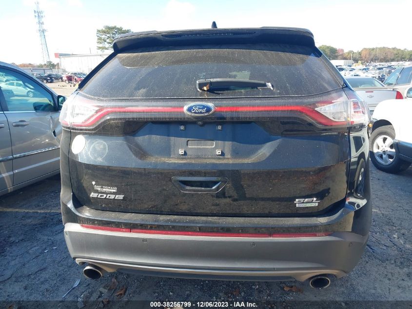 2016 Ford Edge Sel VIN: 2FMPK3J98GBB48649 Lot: 38256799