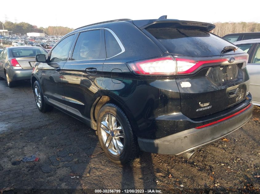 2016 Ford Edge Sel VIN: 2FMPK3J98GBB48649 Lot: 38256799