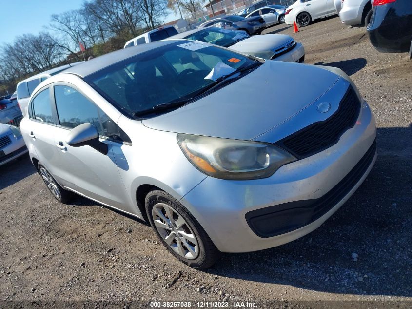 2013 Kia Rio Lx VIN: KNADM4A33D6217404 Lot: 38257038