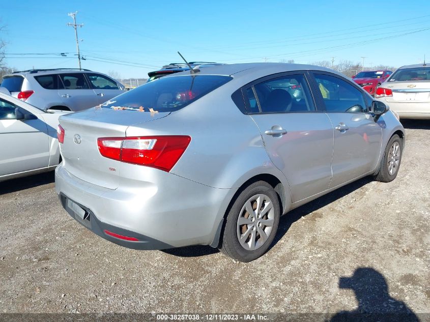 2013 Kia Rio Lx VIN: KNADM4A33D6217404 Lot: 38257038