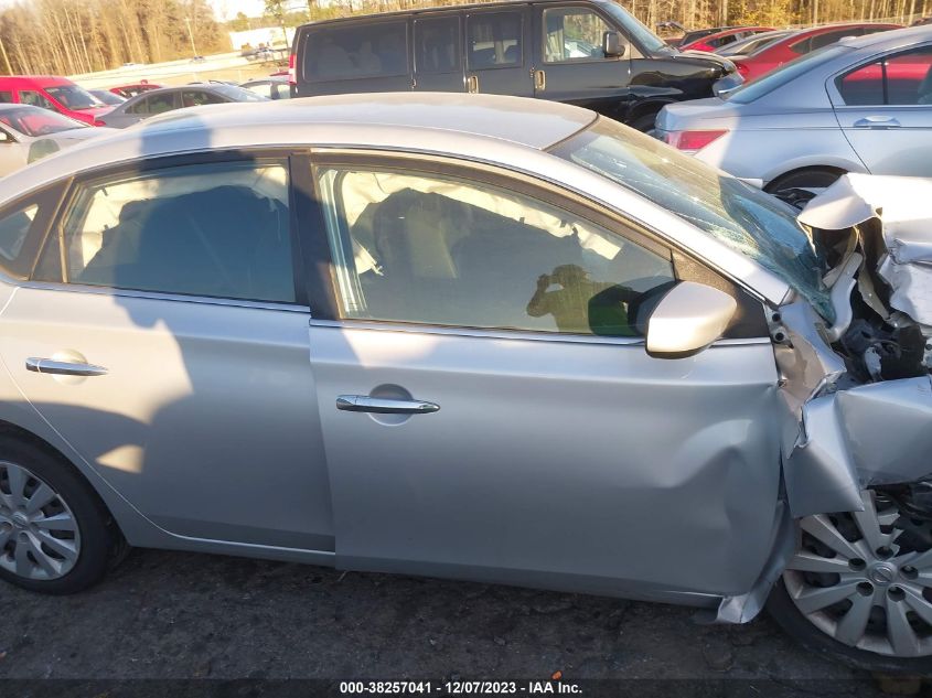 2019 Nissan Sentra S VIN: 3N1AB7AP5KY247139 Lot: 38257041