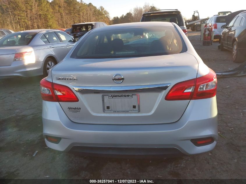 2019 Nissan Sentra S VIN: 3N1AB7AP5KY247139 Lot: 38257041