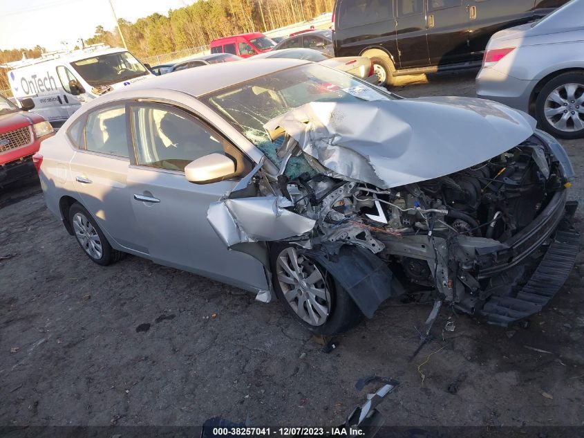 2019 Nissan Sentra S VIN: 3N1AB7AP5KY247139 Lot: 38257041