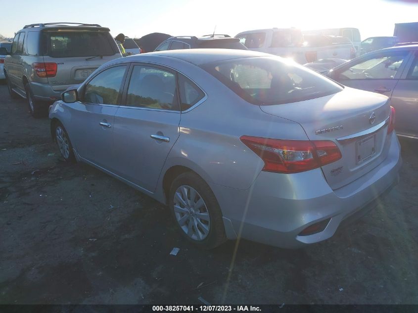 2019 Nissan Sentra S VIN: 3N1AB7AP5KY247139 Lot: 38257041