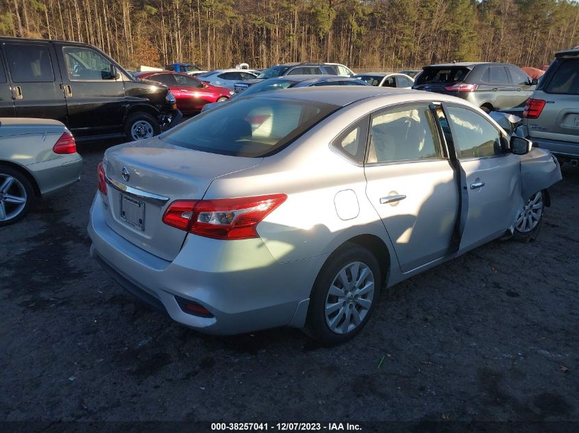 2019 Nissan Sentra S VIN: 3N1AB7AP5KY247139 Lot: 38257041