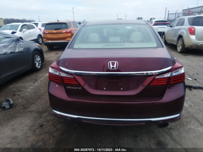 1HGCR2F34GA020659 2016 Honda Accord Lx