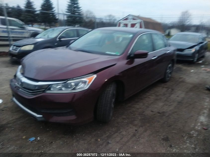 1HGCR2F34GA020659 2016 Honda Accord Lx