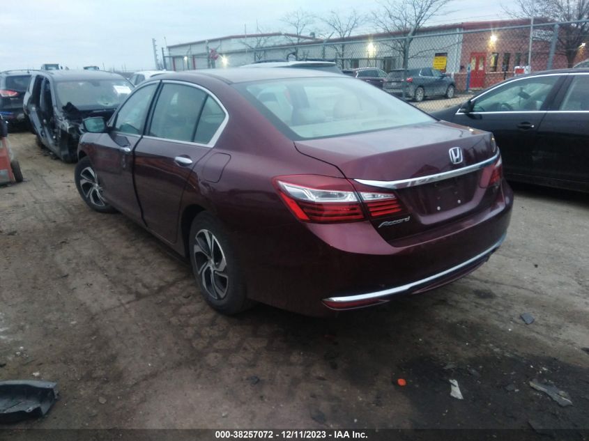 1HGCR2F34GA020659 2016 Honda Accord Lx