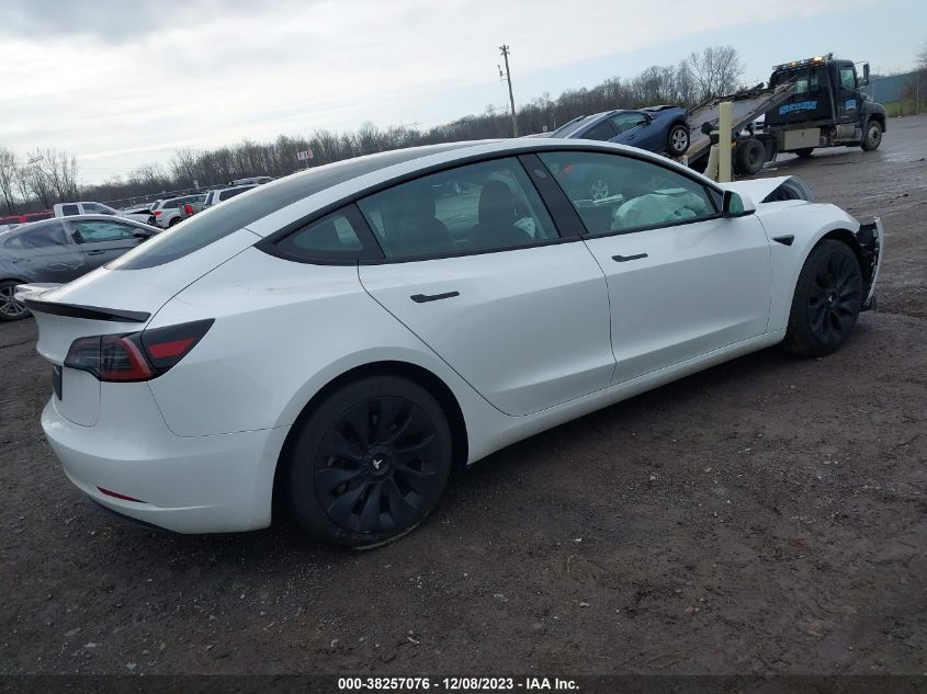 2021 Tesla Model 3 Standard Range Plus Rear-Wheel Drive VIN: 5YJ3E1EA6MF982193 Lot: 38257076