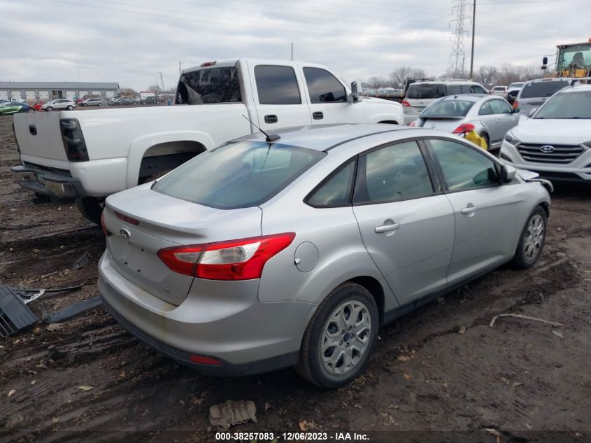 2012 Ford Focus Se VIN: 1FAHP3F20CL271965 Lot: 38257083