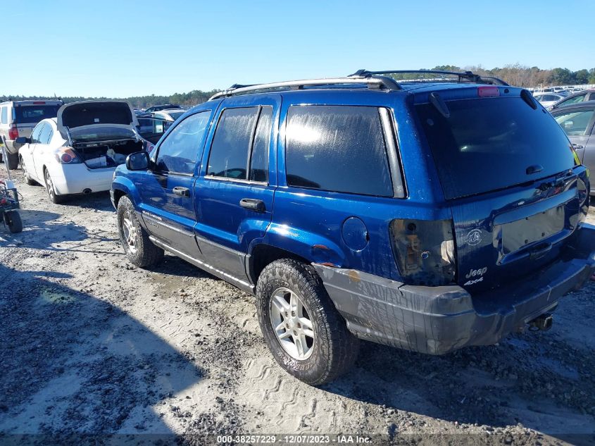 2003 Jeep Grand Cherokee Laredo VIN: 1J4GW48N53C523984 Lot: 38257229
