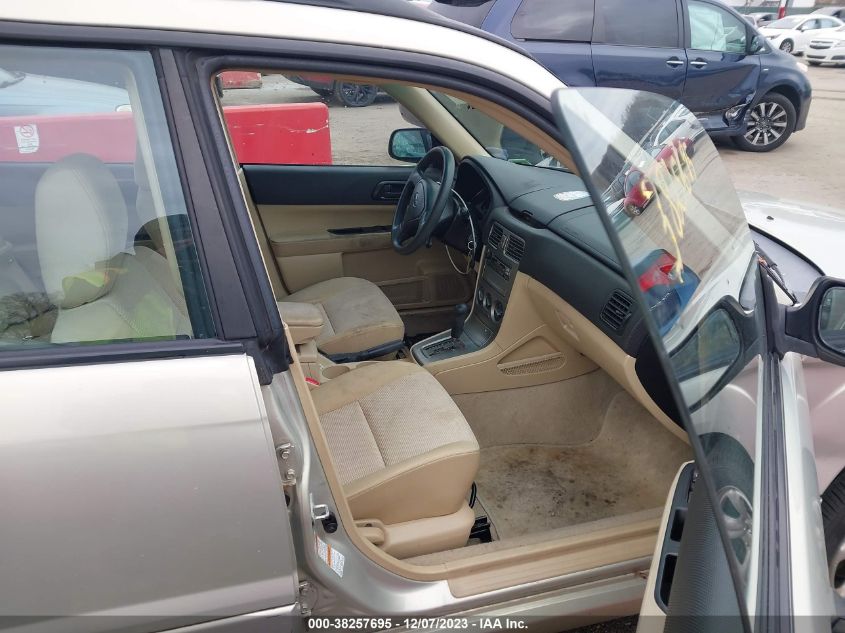 2006 Subaru Forester 2.5X VIN: JF1SG63626H759367 Lot: 38257695