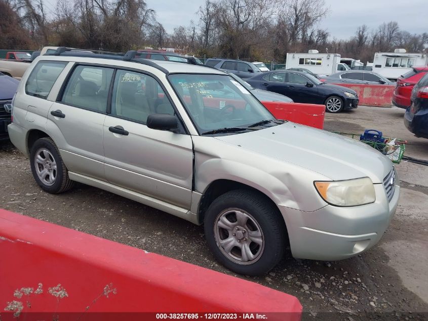 2006 Subaru Forester 2.5X VIN: JF1SG63626H759367 Lot: 38257695