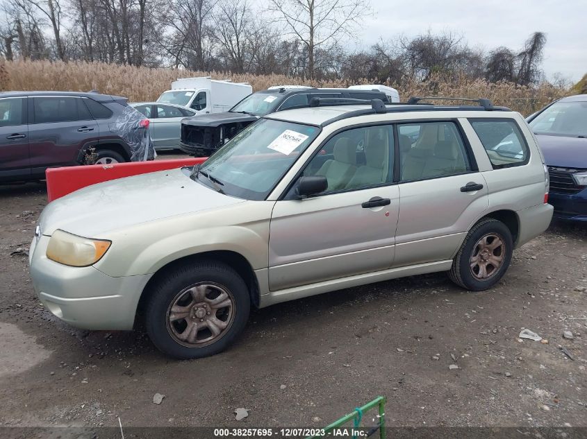 2006 Subaru Forester 2.5X VIN: JF1SG63626H759367 Lot: 38257695