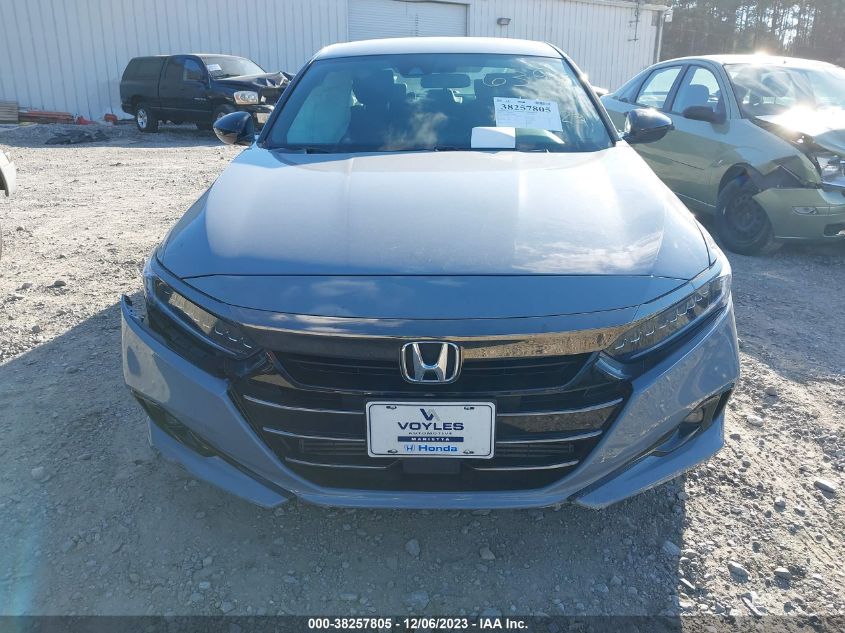 2022 Honda Accord Sport VIN: 1HGCV1F31NA036398 Lot: 38257805