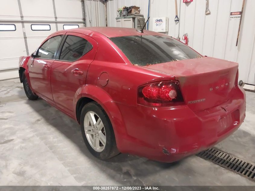 2014 Dodge Avenger Sxt VIN: 1C3CDZCB1EN121038 Lot: 38257872