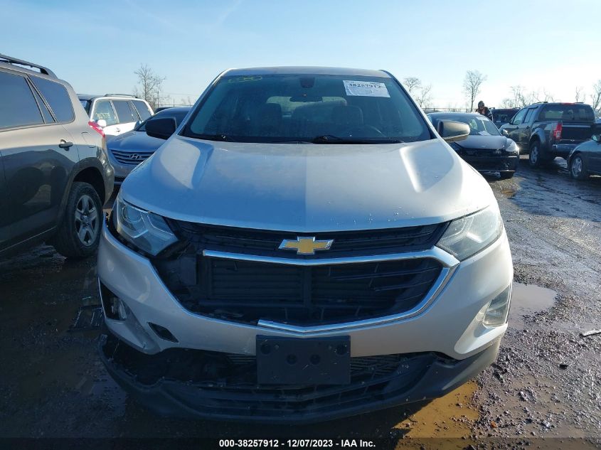 2018 Chevrolet Equinox Ls VIN: 3GNAXHEV0JS566261 Lot: 38257912