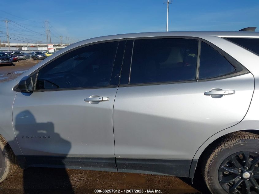 2018 Chevrolet Equinox Ls VIN: 3GNAXHEV0JS566261 Lot: 38257912