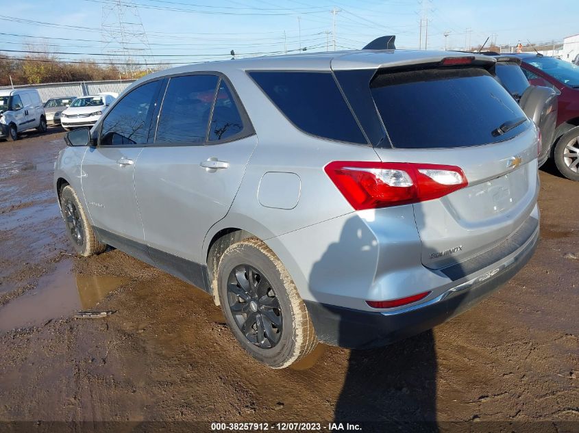 2018 Chevrolet Equinox Ls VIN: 3GNAXHEV0JS566261 Lot: 38257912