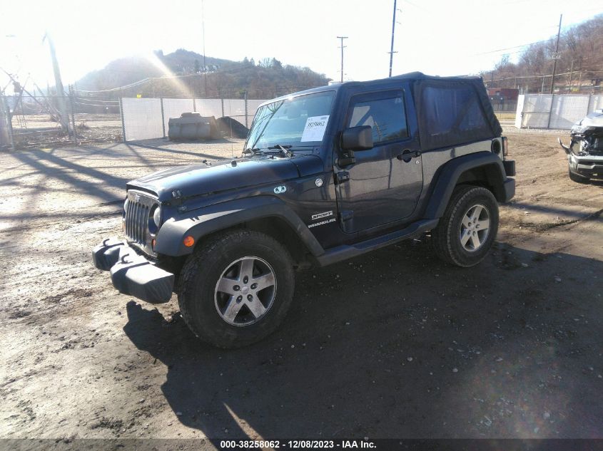 2013 Jeep Wrangler Sport VIN: 1C4AJWAG5DL584495 Lot: 38258062